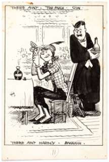 George Herriman archy does his part Interior Illustration Original Art (Doubleday, 1935).... | Heritage