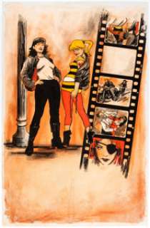 Robert Hack Betty and Veronica Vixens #1 Variant Cover B Original Art (Archie Publications, 2018).... | Heritage