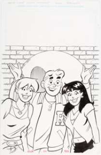  - Fernando Ruiz and Bob Smith Archie Giant Comics Spotlight #1 Cover Original Art (Archie Comics, 2015)....