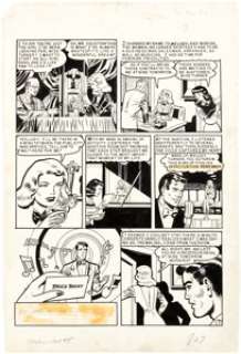 Wally Wood and Harry Harrison Modern Love #5 Story Page 3 Original Art (EC Comics, 1950).... | Heritage
