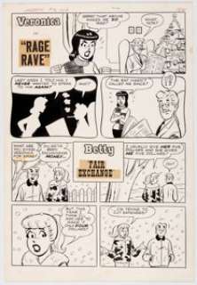 Dan DeCarlo Archie’s Joke Book Magazine #76 Gag Page 21 Original Art (Archie, 1964).... | Heritage