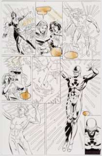  - Rik Levins, John Dixon, and Phyllis Novin Solar #45 Story Page 23 Original Art (Valiant, 1994)....