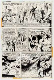 Bob Brown and Don Heck The Avengers #119 Story Page 8 Original Art (Marvel, 1974).... | Heritage