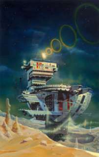 Paul Andrew Jones The Best of Robert Silverberg Paperback Cover Painting Original Art (Futura Publications, 1978).... | Heritage