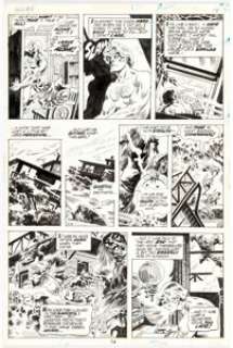 Tom Sutton Werewolf by Night #9 Story Page 10 Original Art (Marvel, 1973).... | Heritage