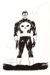 Russ Heath - Punisher Illustration Original Art (2005).... | Heritage