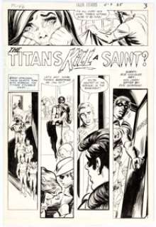 Nick Cardy Teen Titans #25 Page 3 Original Art (DC Comics, 1970).... | Heritage
