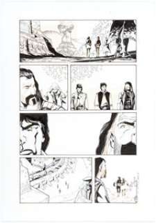 Olivier Vatine, Fred Blanchard, and Isabelle Rabarot Star Wars: Heir to the Empire #5 Story Page 5 Original Art an... (Total: 2 Original Art)