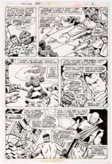 Sal Buscema and Sam Grainger Marvel Two-in One Annual #1 Story Page 6 Original Art (Marvel, 1976).... | Heritage