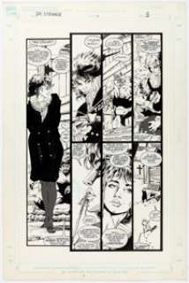 Jackson "Butch" Guice Doctor Strange, Sorcerer Supreme #15 Story Page 3 Original Art (Marvel, 1990). -