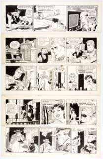 Bob Lubbers Long Sam Daily Comic Strip Original Art Group of 9 (United Feature Syndicate, 1958-60). Al Capp got - | Heritage