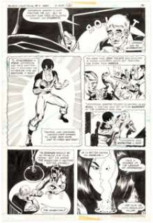 Trevor von Eeden and Frank Springer Black Lightning #2 Story page 10 Original Art (DC, 1977)...