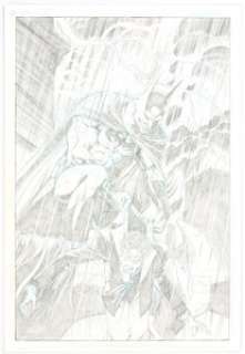 Ethan Van Sciver - Batman and Joker Illustration Original Art (2002).... | Heritage