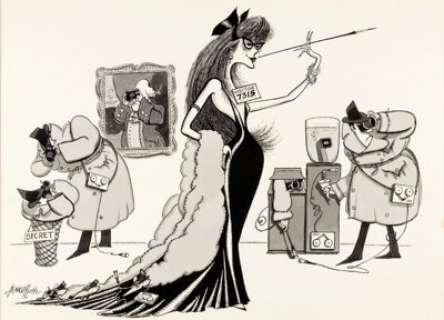 Arnold Roth The Saturday Evening Post Original Art for "Letter from S.M.E.R.S.H." (Curtis Publ., 1960s)....