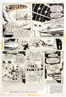 Curt Swan and Murphy Anderson Action Comics #417 Story Page 1 Original Art (DC, 1972).... | Heritage