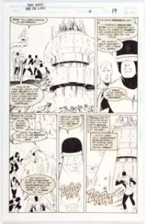 Nick Gnazzo, Anthony Castrillo, and Ian Akin - Professor Xavier and the X-Men #16 Page 19 Original Art (Marvel, 1997).