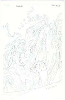 Khary Randolph - Sheena #1 Cover Original Art (Devil‘s Due, 2007).