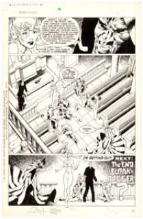 Rick Leonardi And Terry Austin | Cloak & Dagger #1 Story Page 23 Original Art (Marvel, 1985). | Heritage