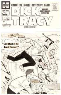 John Severin (Attributed) | Dick Tracy #134 Cover Original Art (Harvey, 1959). | Heritage