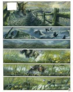 Civiello | La graine de folie Planche originale couleur n°39, technique mixte | Kahn et Associés