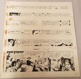 Joe Kubert. Green Berets. Original Daily Strips. | Weiss Auctions