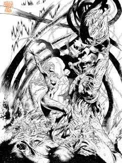 Eddy Barrows Eber Ferreira - Batman Giant #2 Cover (Dc, 2020) Poison Ivy [Large]