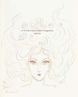 Bischoff (Léonie) - Lot 061 - Tirage limité "Anaïs Nin, sur la mer des…