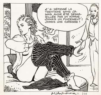 Manara Milo - "Le avventure africane di Giuseppe Bergman", 1982 | Urania Casa d’Aste