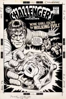 Bob Brown, Mike Esposito - Challengers of the Unknown #63 Cover (1968)