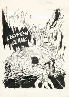 De Gieter. Couverture originale Papyrus | BDEnchères