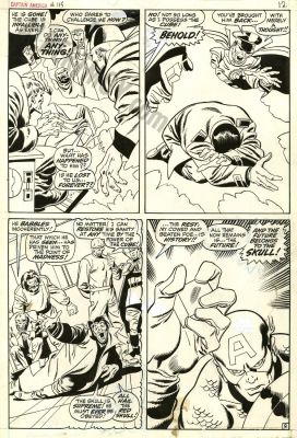 John Buscema, Sal Buscema | Captain America Issue 115 Page 9 | Albert Moy