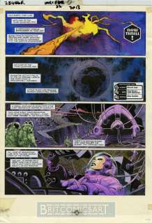 Cliff Robinson, Paul Neary - 2000Ad Prog 867 Mother Earth Painted Art By Cliff Robinson And Paul Neary Issue 867 Page 1