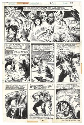 Jim Mooney | Man-Thing #21 p27 | Nostalgic Investments
