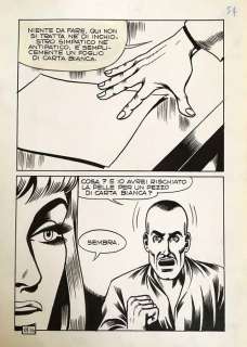 Magnus | Original plate "Satanik" no. 108 p. 54 | Catawiki