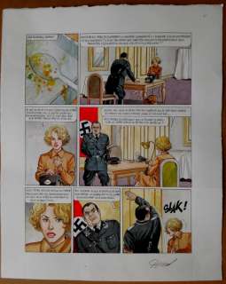 Renaud (Denauw, Renaud) | Original page in colour (p.25)  - Inkt en bloed vol. 1 | Catawiki
