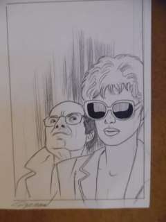 Renaud | Dessin original  - Projet de couverture  - Jessica Blandy  - (2005) | Catawiki