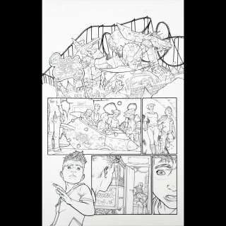 Star-Lord #2, page 7 (origin) by Javier Garron | Gallery 30 South