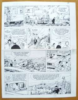 Wasterlain, Marc | Originalseite (P.9)  - Jeannette Pointu Bd.2  - Le Fils de lÂ´Inca  - (1985) | Catawiki