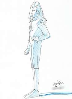 Moebius. Dessin original dédicacé John Difool | BDEnchères