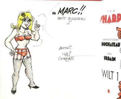 Tom Sharpe/André Paul DuchÃ¢teau/Yves Urbain Dédica… | MDP Auction