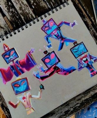 Drawing {Hazbin Hotel/Vox} By me. | eBay Europe (Buy It Now)