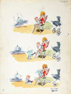 MALLET, Pat (1939 - ... - Lot 35 - Le martien Dessin humoristique paru dans le magazine...
