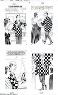 Dave Berg - Original Art Panel Pages for Mad’s "Dave Berg Looks at Things" (EC, Undated). Dave Berg’s - | Heritage