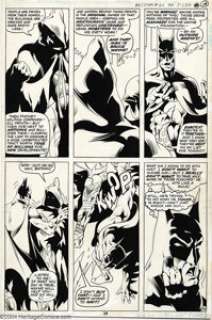 Michael Golden - Original Art for Batman Family #20, page 14 (DC, 1978). The art paper is 10.5" x 15.75" - | Heritage