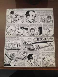 Reding, Raymond | Planche originale (p.14)  - Le secret de Heinrich Helm  - (1960) | Catawiki