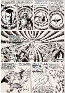 Marie Severin and Herb Trimpe: Doctor Strange “Master of the Mystic Arts!” in Strange Tales #160 Story Page 6 Doctor Strange Original Art (Marvel, 1967) | AB Comic Art