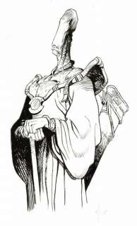 Vincent Mallié | La Quête de l’oiseau du temps, Le Rige, dessin original grand format réalisé pour le PLV de promotio… | Septimus