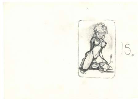 Vaughn Bode | Vaughn Bode’s Poem Toons Page Mad Mona - Prelim | Scott Eder