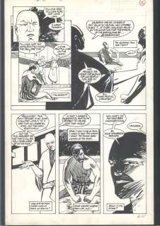 Mark Badger | ! Badger Pencils + Inks - American Flagg! Page - Labor Camps on the Moon Issue American Flagg! # 44 Page 15 | Koch Comic Art