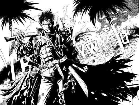 Kristian Rossi | Rerunman pages 8 and 9 | NRisso Art